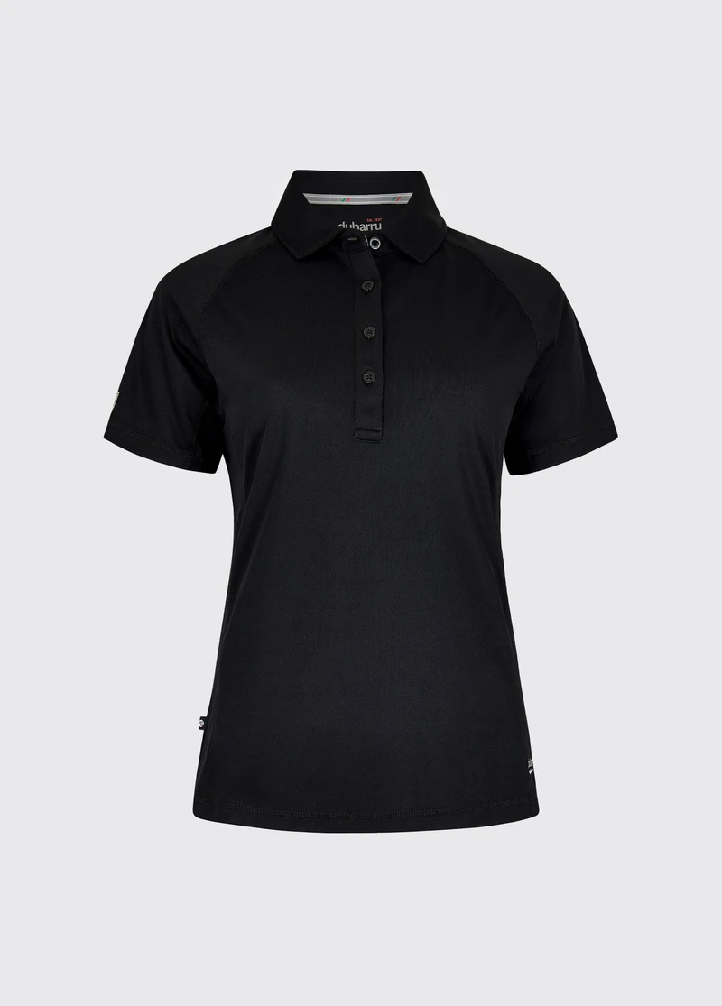 Riviera Technische Poloshirt UPF 50 - Black