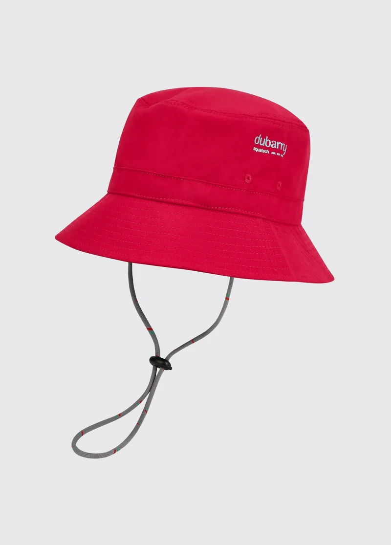 Castell Bucket Hat - Red