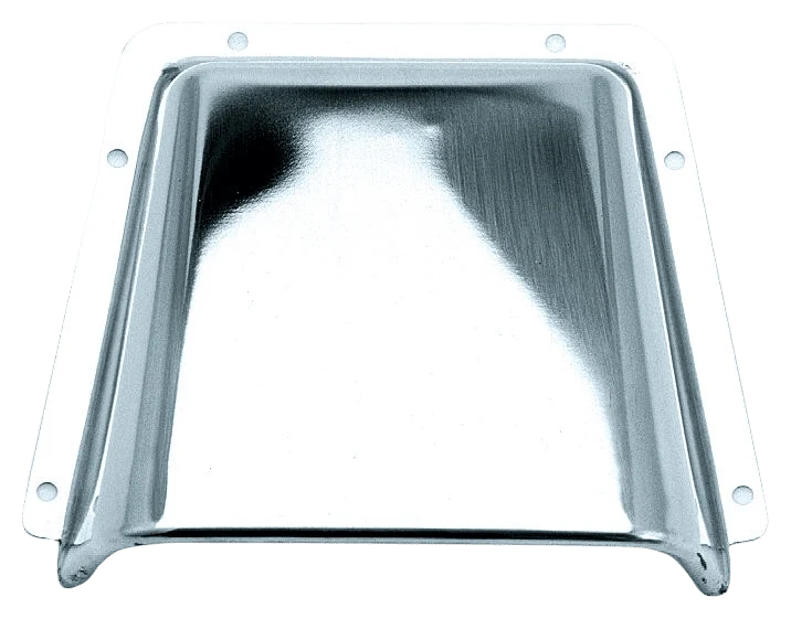 Ventilatieschelp rvs 143x126x47mm