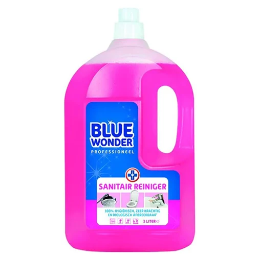Blue Wonder Professioneel Sanitair-reiniger Dop + KwastenDiscounter Spons