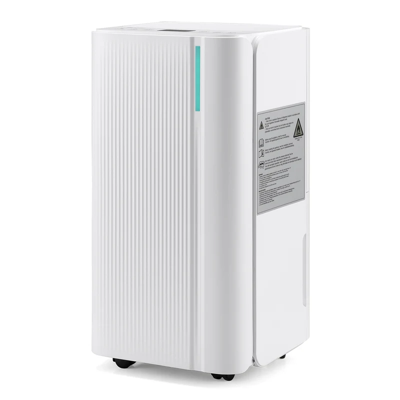 Dryconic Luchtontvochtiger 12L - automatische vochtregeling - 2,1L tank - drainage optie - stil & energiezuinig