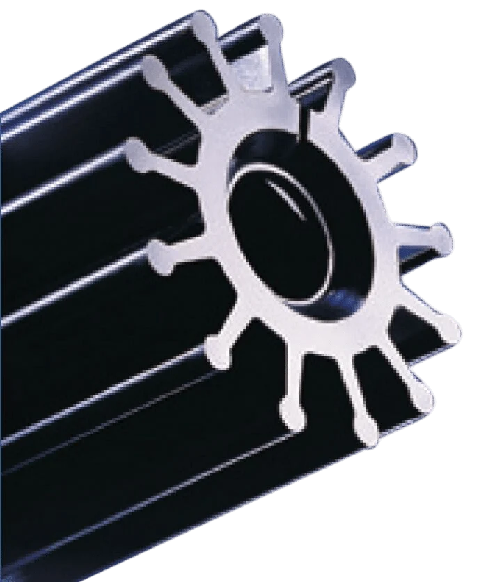 Talamex Neoprene outboard impeller key drive