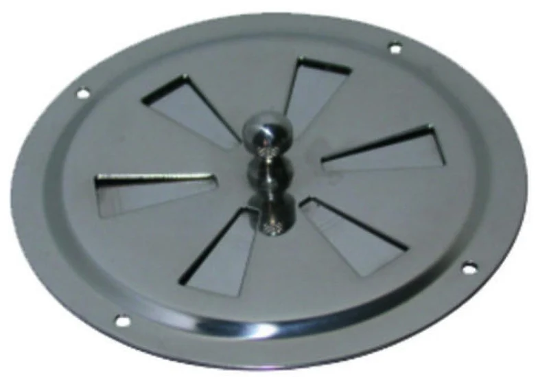RVS Ventilatierozet met draaischijf
