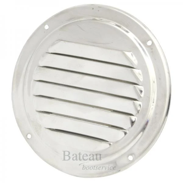 Ventilatie rooster RVS 126 mm