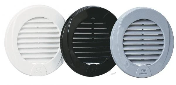 Ventilatierooster 76 cm wit grijs of zwart