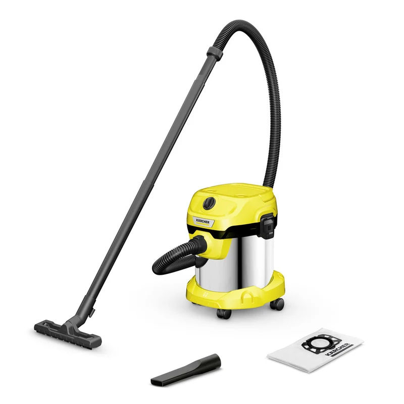 Karcher WD2 Plus S V-15/4/18 Nat & Droog Alleszuiger