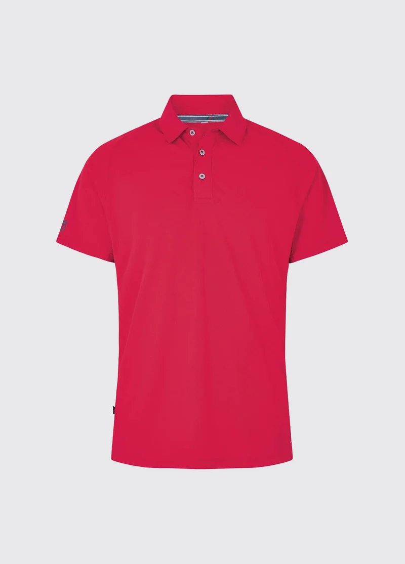 Menton Technisch Poloshirt UPF 50 Heren - Red