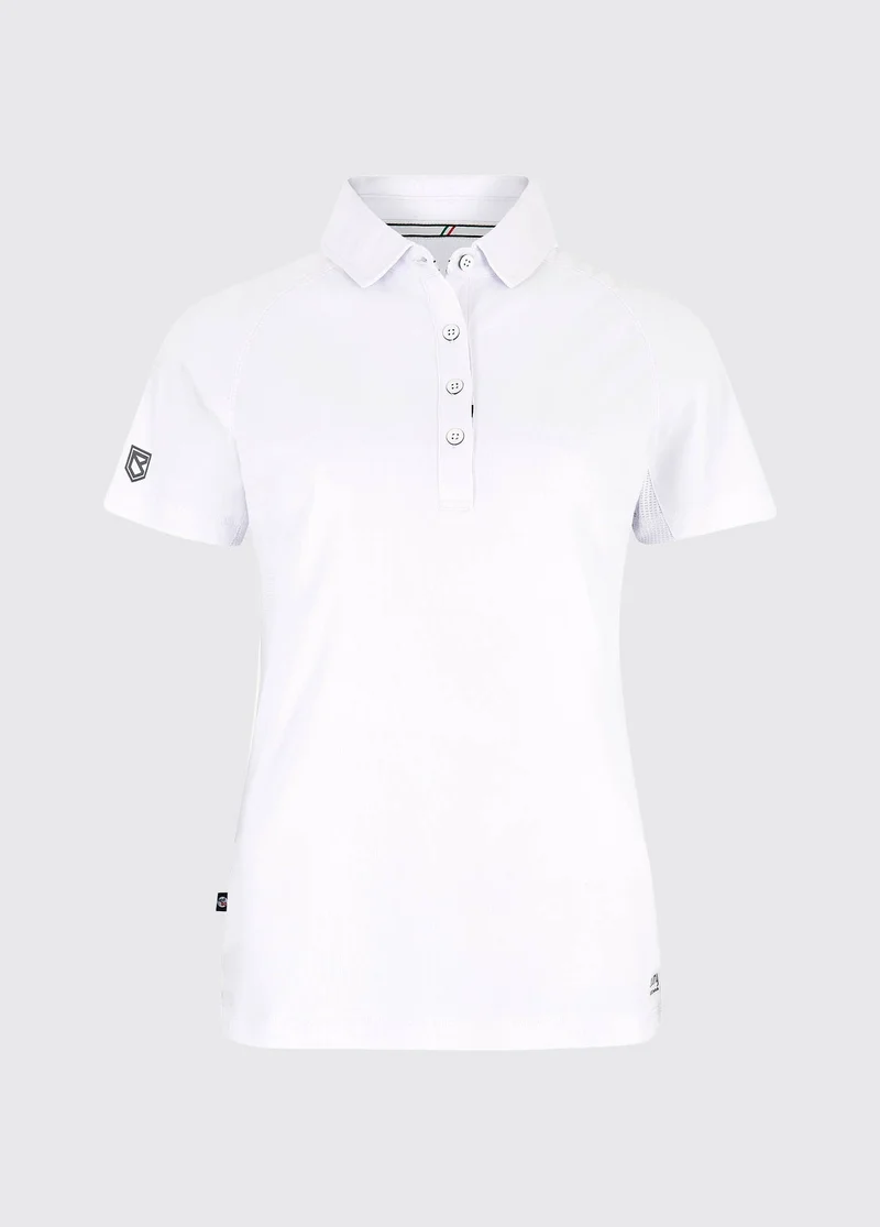Riviera Technische Poloshirt UPF 50 - White