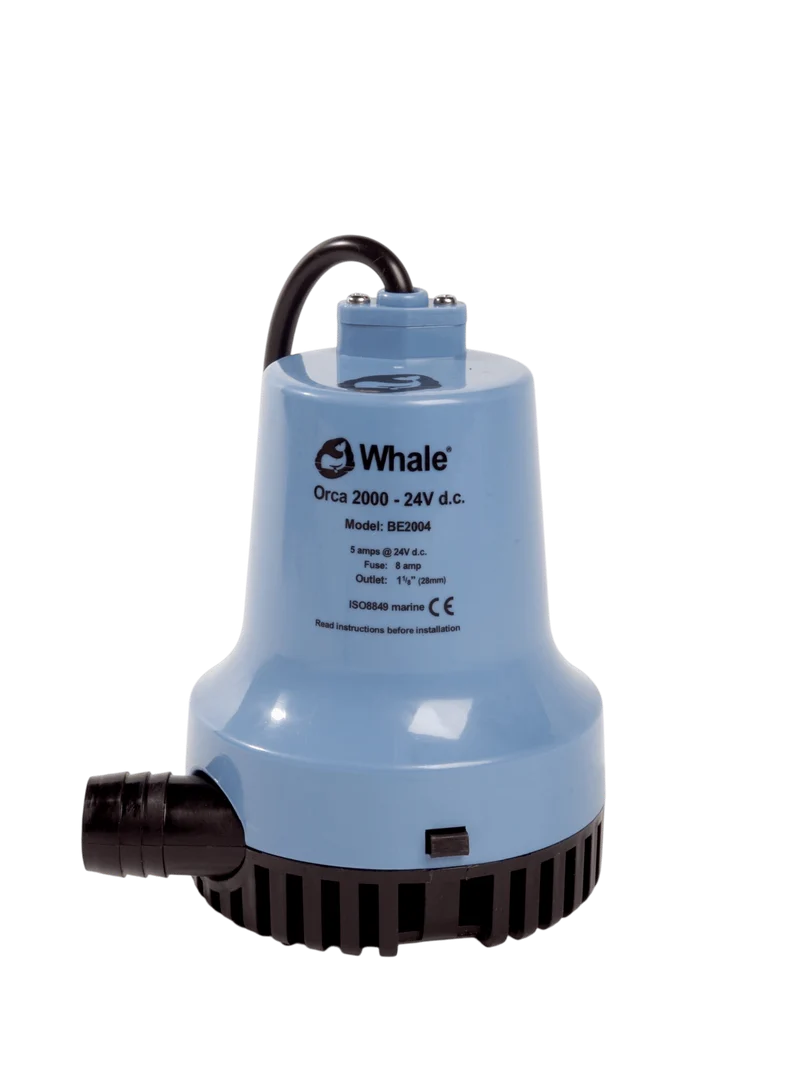 Whale BE2002 Orca 2000 Bilge pomp 12V 126l/m