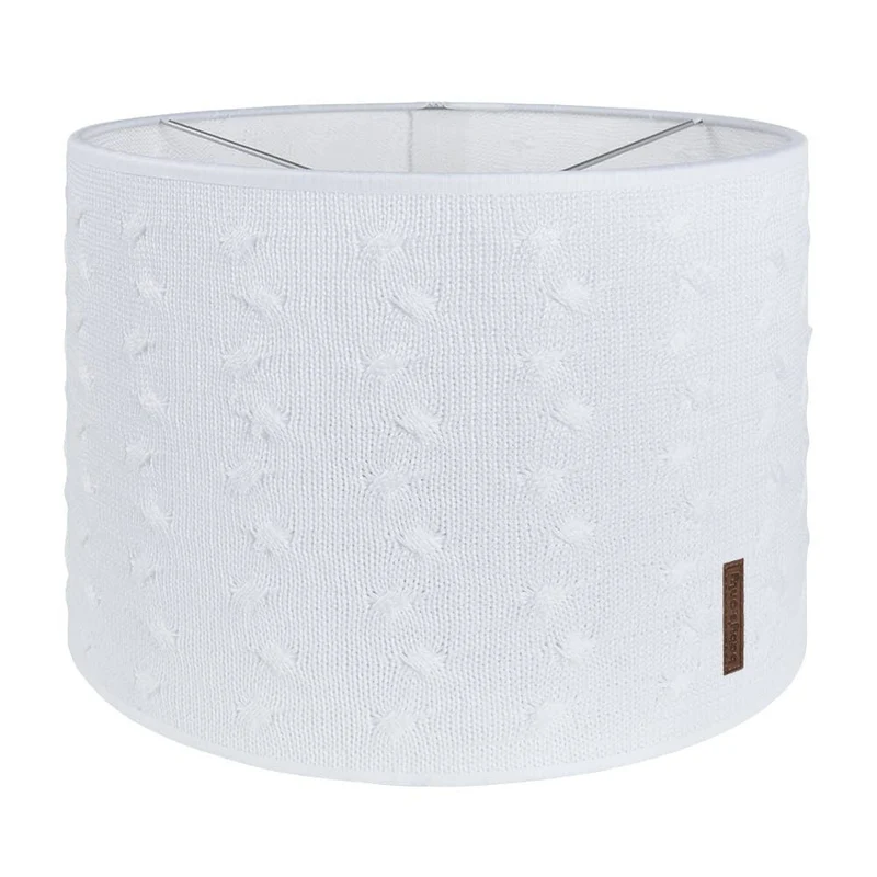 Baby's Only Lampenkap Babykamer Cable Wit 30cm