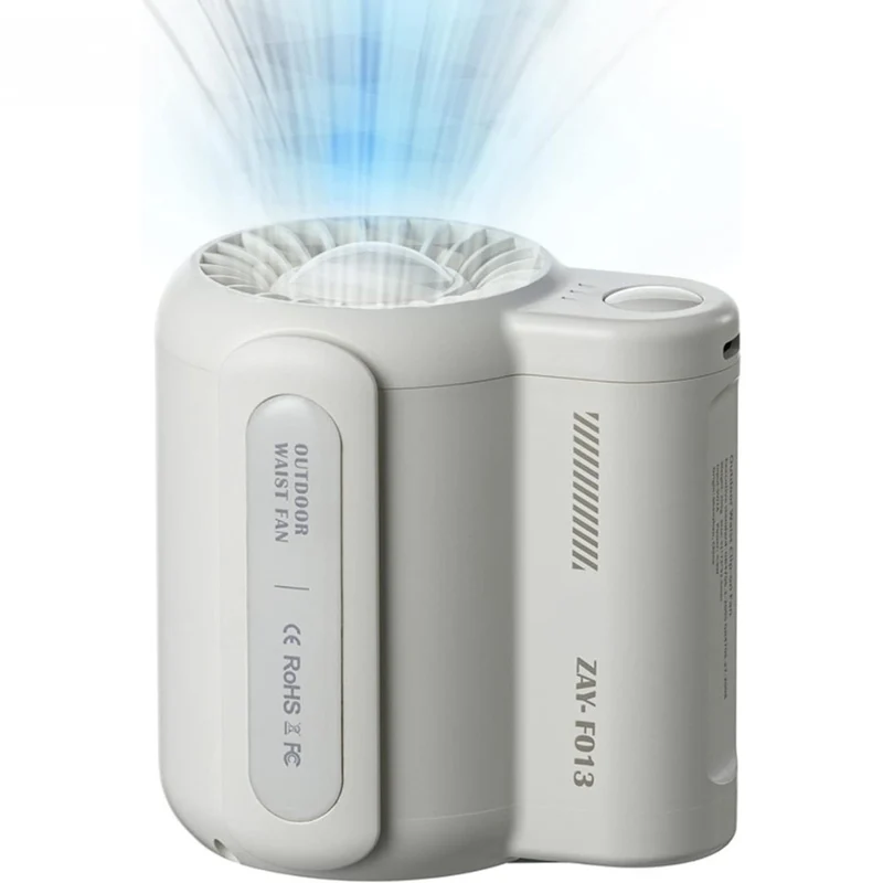 Mini Ventilator - Dubbele Clip Voor Outdoor Gebruik - Airflowpro