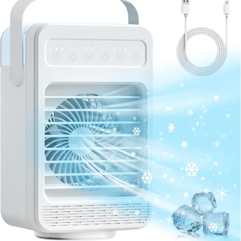 Draagbare Ventilator - 4-in-1 Luchtkoeler - IceWind