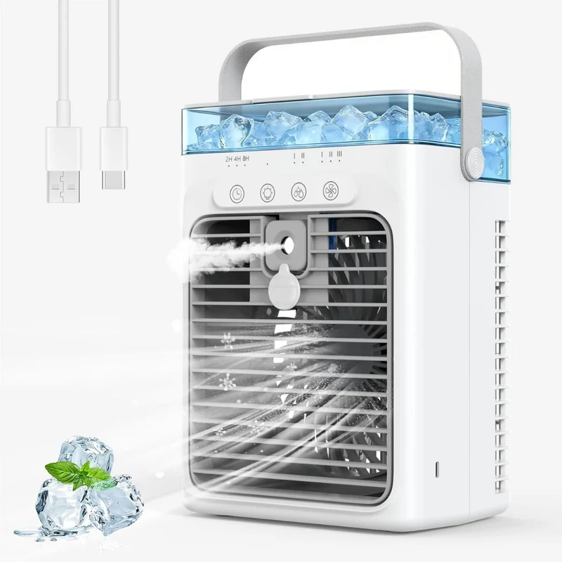 Draagbare Airconditioner - 5-in-1 Persoonlijke Luchtkoeler