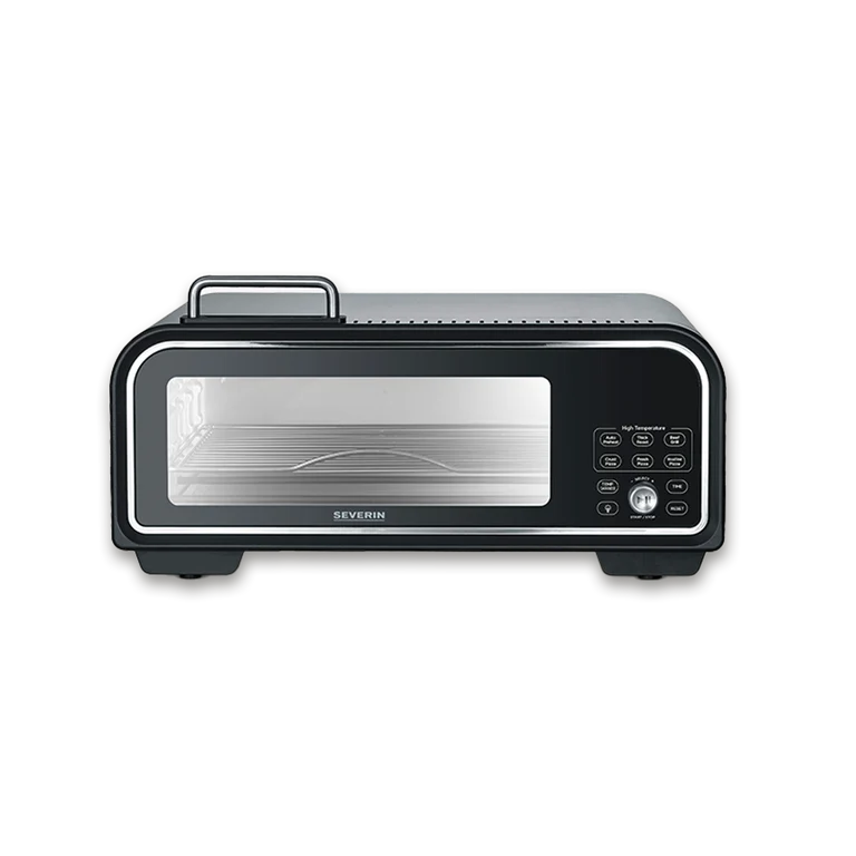 Severin PG8575 perfecte pizza oven tot 400 graden, met Pizza steen en schep