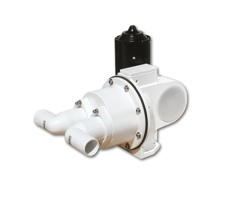 Rheinstrom membraanpomp M aluminium 12V haaks