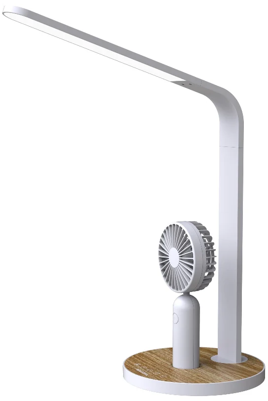 Salora TLF450 mini ventilator met LED tafellamp