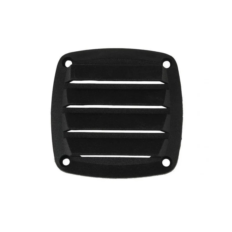Hollex ventilatierooster plastic zwart