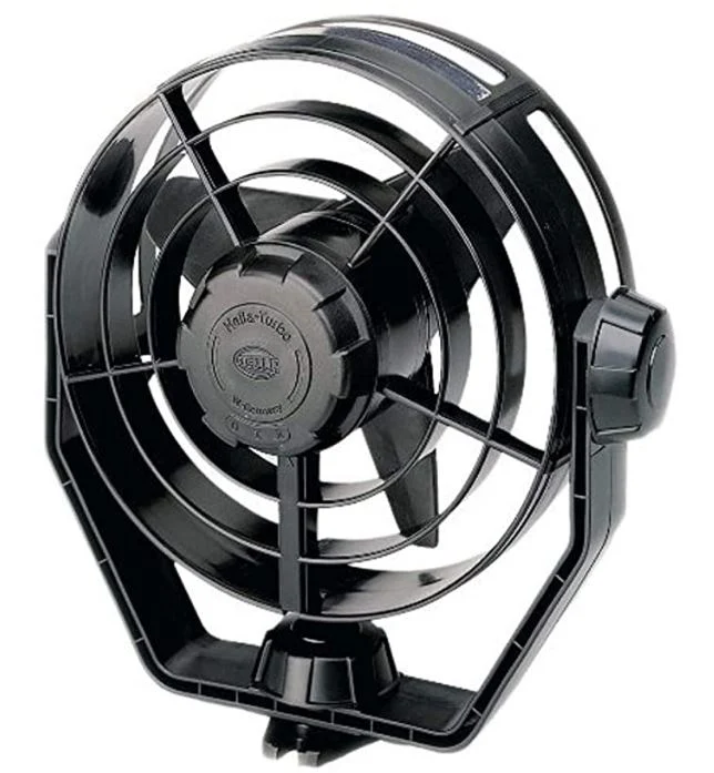 Hella turbo ventilator 12V zwart